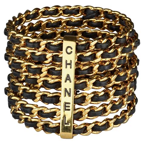 vintage chanel cuff|chanel cuff bracelet dupe.